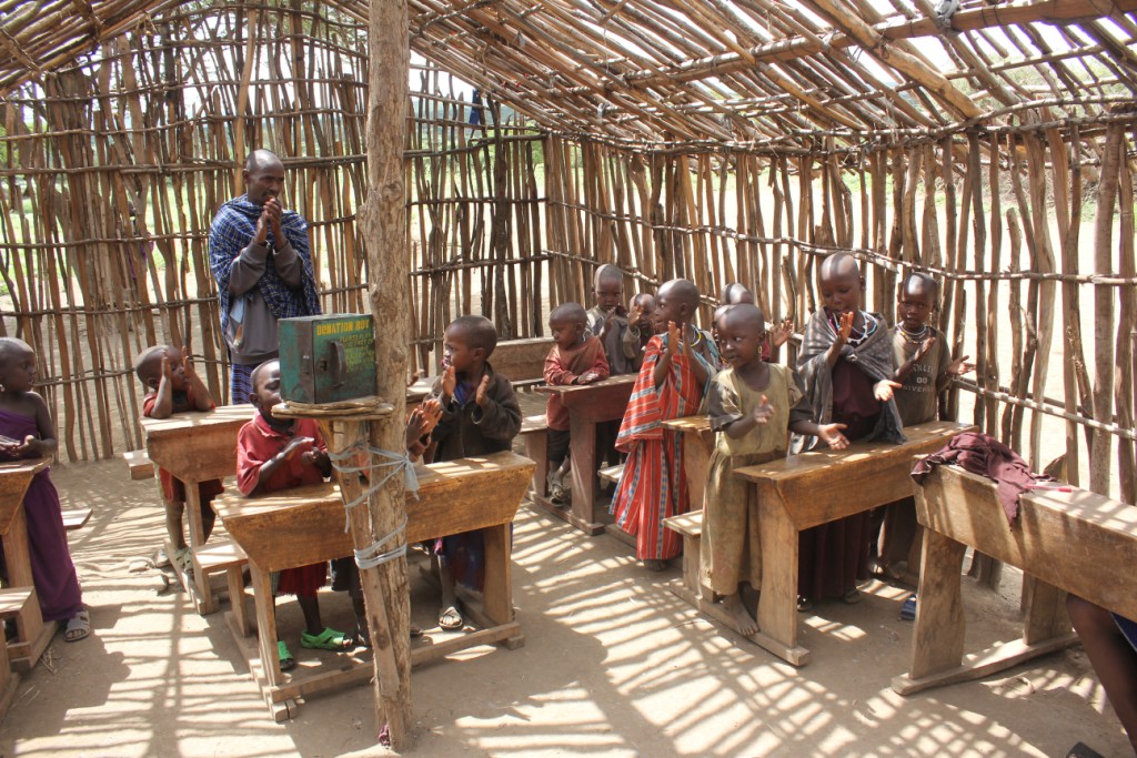 Massai-Schule in Tansania