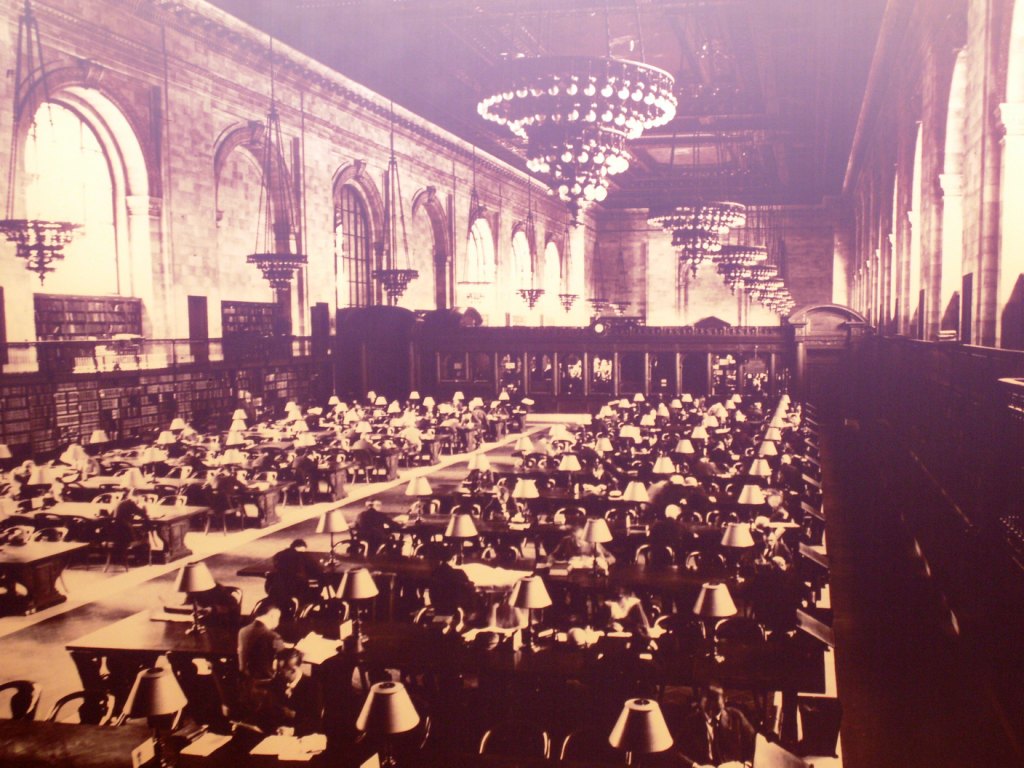 New York Public Library Lesesaal