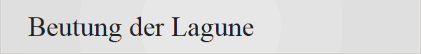  Beutung der Lagune