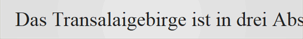 Das Transalaigebirge ist in drei Abschnitte gegliedert. Im Mittelabschnitt liegt der hchste Gipfel des Transalai, der 7134 m hohe Pik Lenin. Das Transalaigebirge verluft der stlichste Teil der Grenze zwischen Tadschikistan und Kirgisistan. Der uerste Osten der Gebirgsgruppe reicht ber die Grenze in die Volksrepublik China hinein. Der Gebirgszug 240 km lang.  Man sieht es von Bischkek aus..