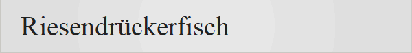 Riesendr�ckerfisch
