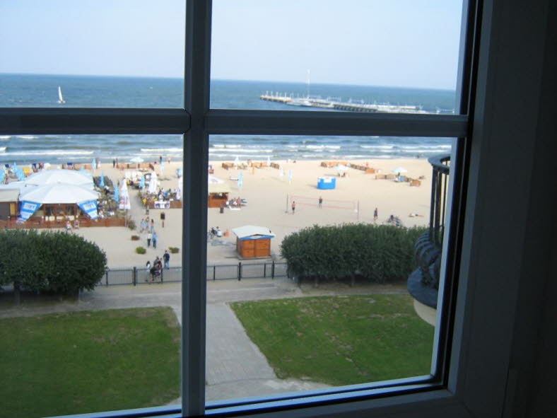 Blick aus dem Grand Hotel