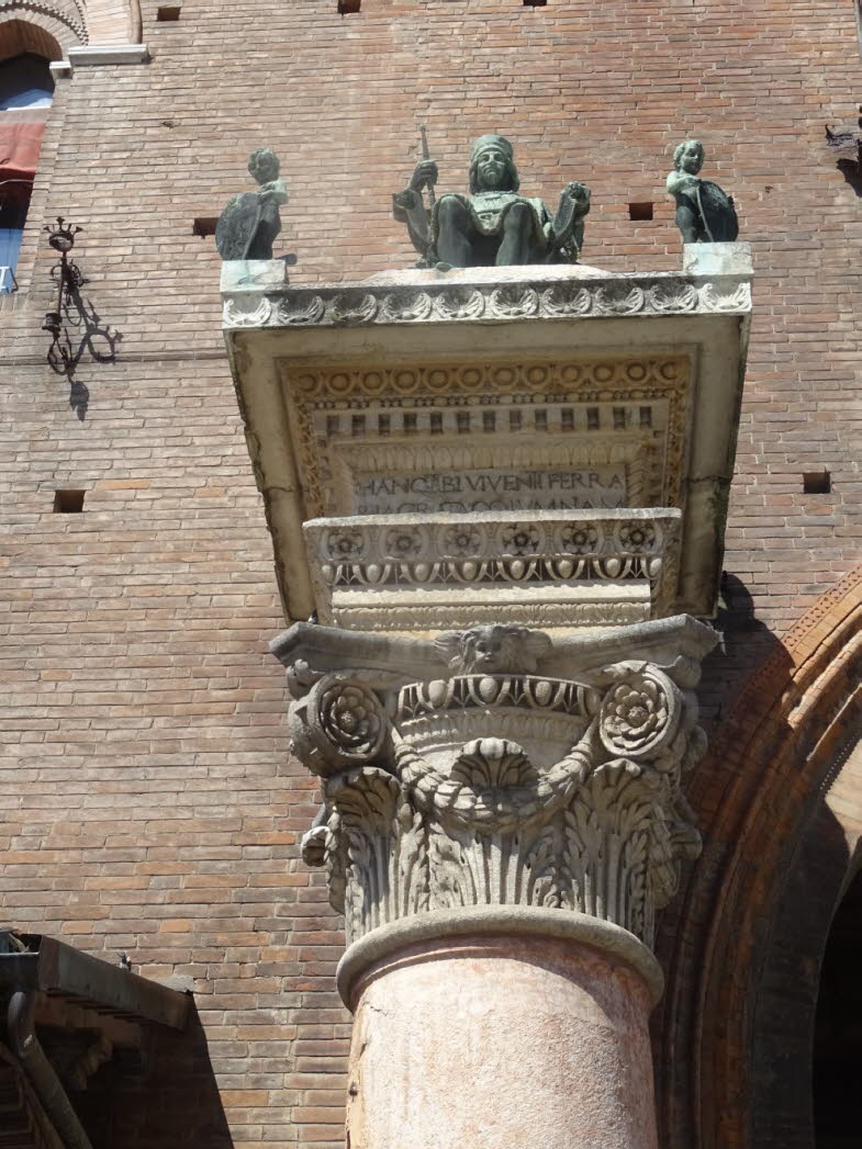 Statue von Borso d'Este, dem ersten Herzog von Ferrara
