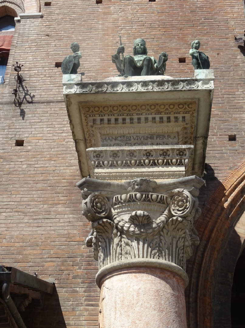 Statue von Borso d'Este, dem ersten Herzog von Ferrara