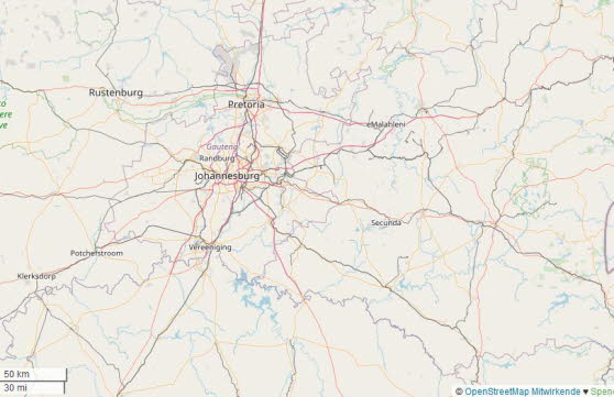 Johannesburg und Pretoria: In Sdafrikas kleinster Provinz, Gauteng, liegen zwei der grten Stdte des Landes, Johannesburg und Pretoria. Gauteng bedeutet in der Sprache Sotho-Tswana "Ort des Goldes", und diese beiden Stdte im Nordosten Sdafrikas sind 