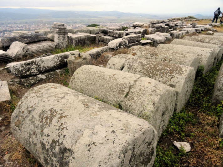 Ruinen der Stadt Pergamon
