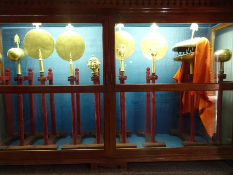 Artefakte im Junagarh Fort Museum in Bikaner