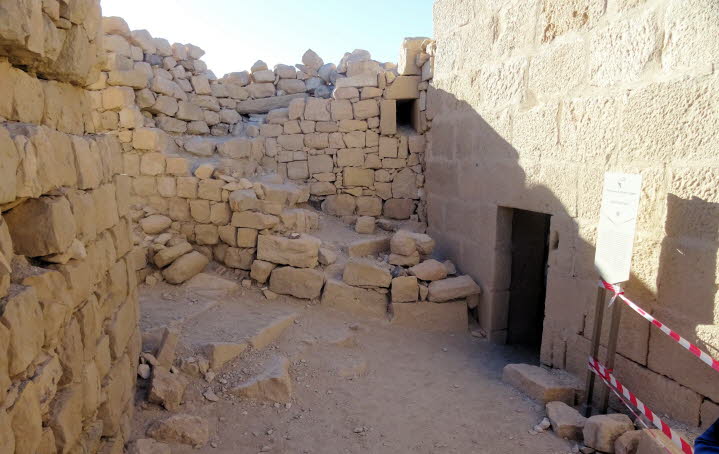 Dies ist die Burg Montr�al (auch bekannt als Shobak Castle oder Qal'at ash-Shawbak), eine historische Kreuzfahrerburg