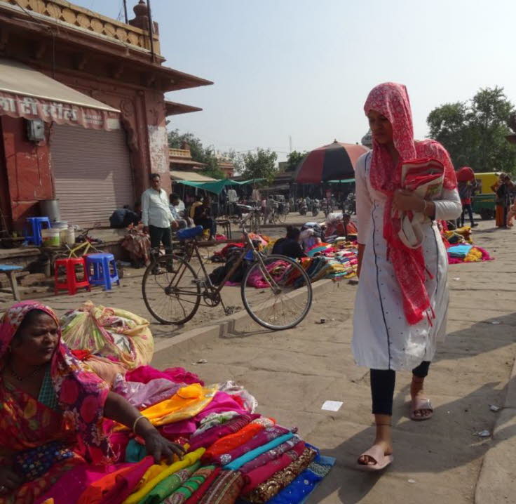 Frauenbilder in Rajasthan