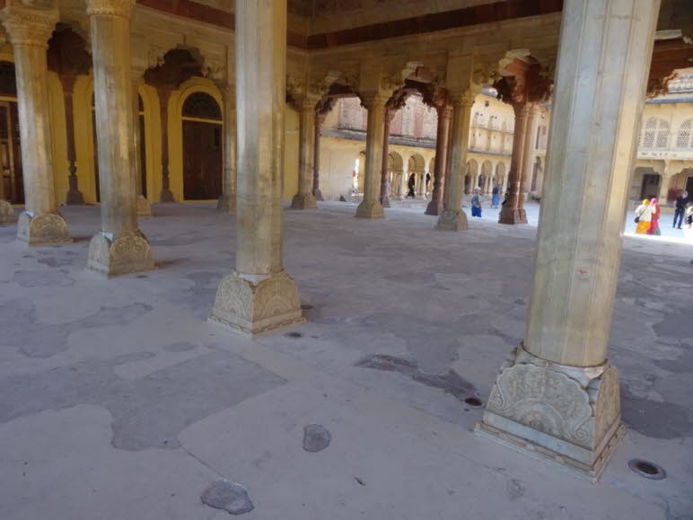 Diwan-i-Am (Halle der �ffentlichen Audienz) im Amber Fort