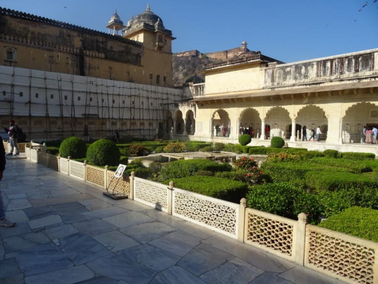 Innenhof des Amber Forts