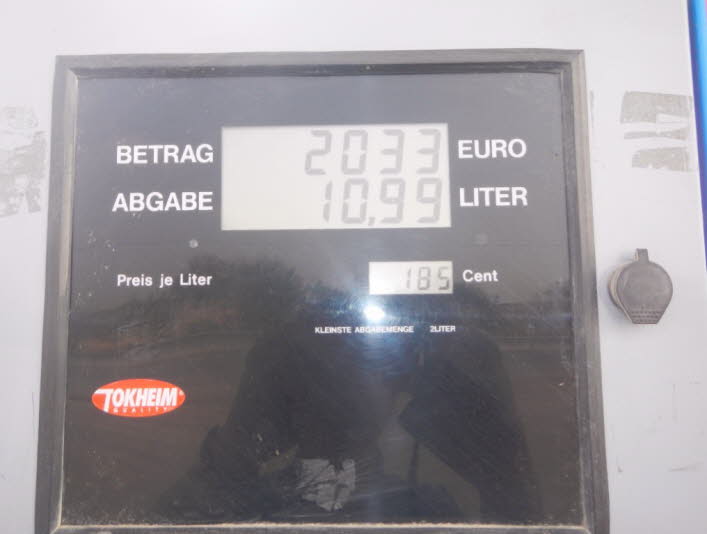 Eine deutsche Zapfsule