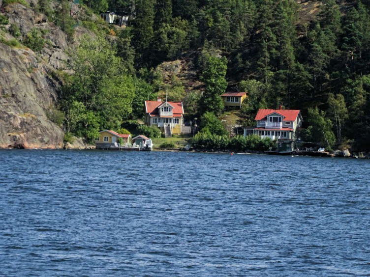 Diese idyllischen Sommerh�user werden oft als Sommarstuga bezeichnet