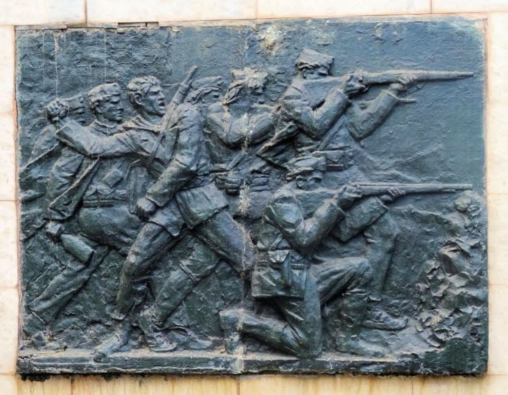 Partisanendenkmal von Giacomo Manzu in Tirana 