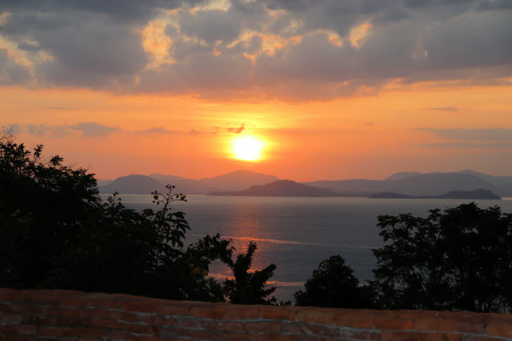 Sonnenuntergang am Strand