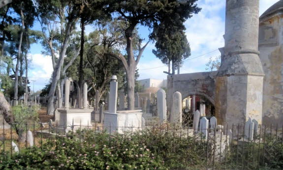 osmanischer Friedhof an der Suleiman Moschee 